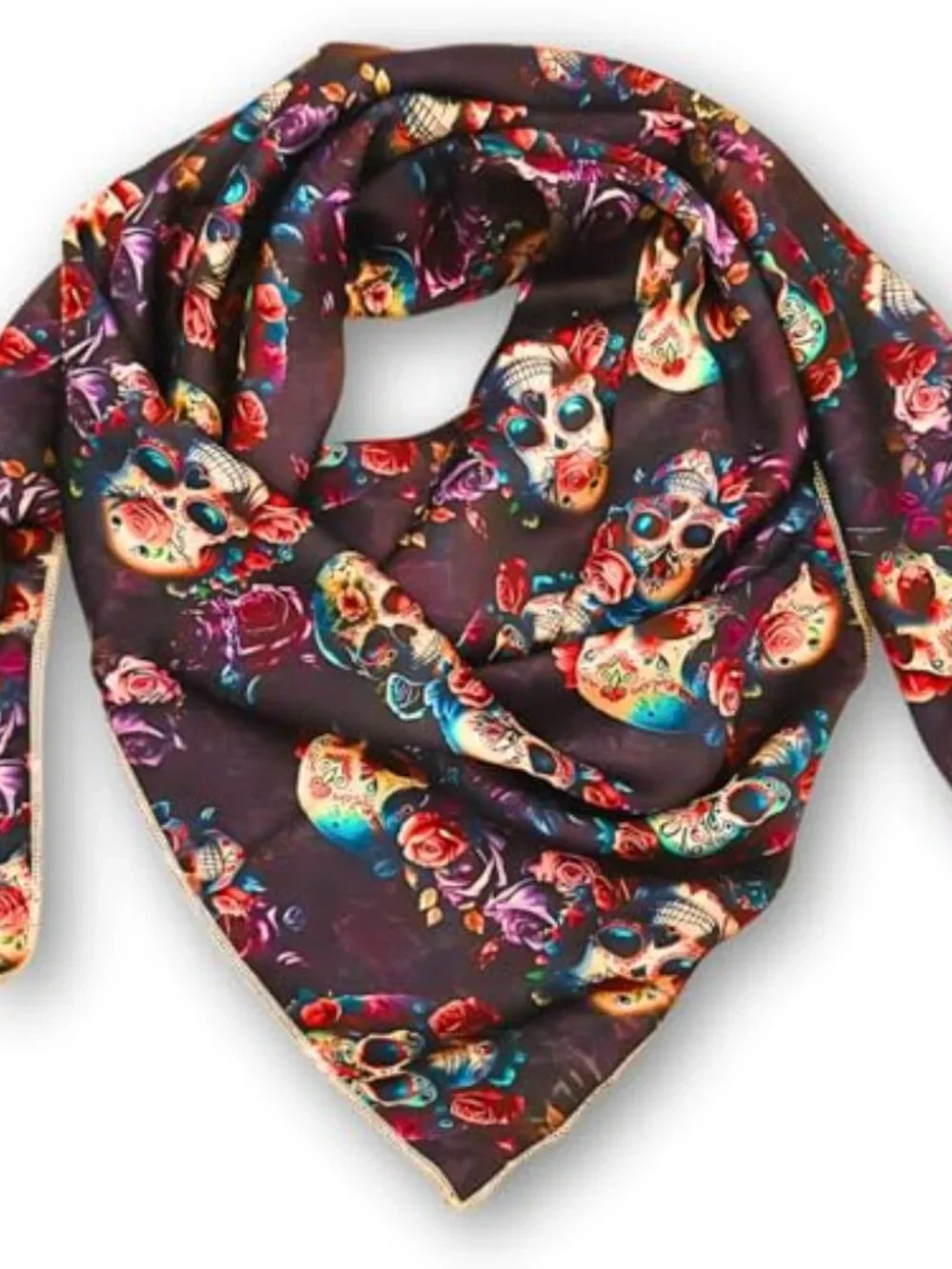 Silk Blend Wild Rag Scarf 36